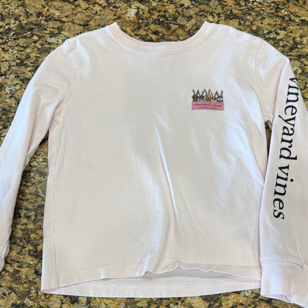 Girls holiday Vineyard Vines long sleeve t-shirt